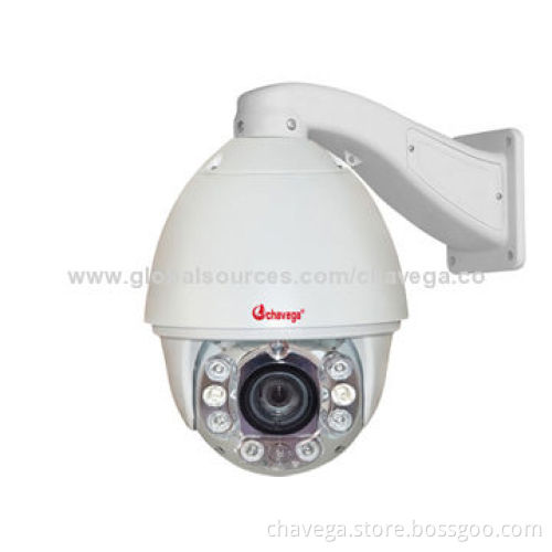 1.3-megapixel 6-inch HD Outdoor IP PTZ Wireless Camera, 150m IR Distance